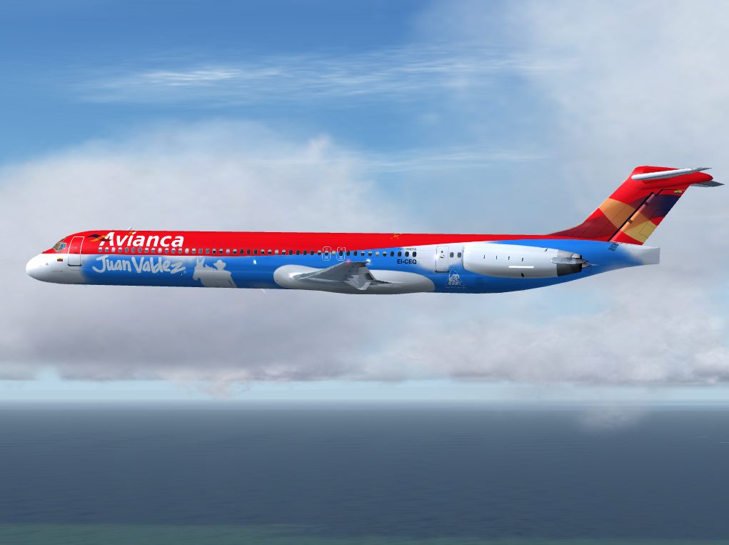 Mcdonnell Douglas Md-83 Avianca Juan Valdez Ei-Ceq Mcdonnell Douglas Md-83 Avianca, Regist