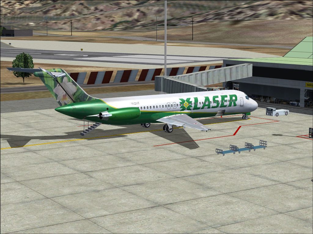 Laser Airlines Mcdonnell-Douglas Dc-9-31 Yv231T Orchid Tail Laser Airlines, Registration Y