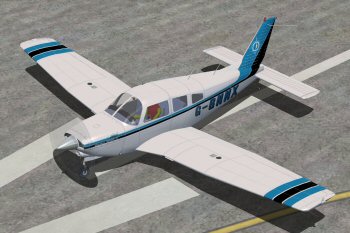 Flight Simulator 2004 Turbo Piper Arrow-Iii Pa-28Rt-201, In U.s
