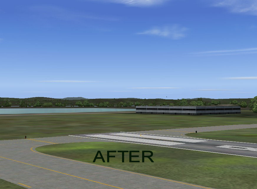 Runway 8 At The Laconia, New Hampshire - Klci - Is Situated Quite Close To A Lake