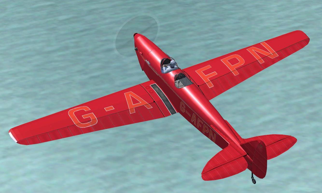 Fs2004/Fsx De Havilland 94 Moth Minor Two-Seater Trainer/Tourer Produced By De Havilland I — 1