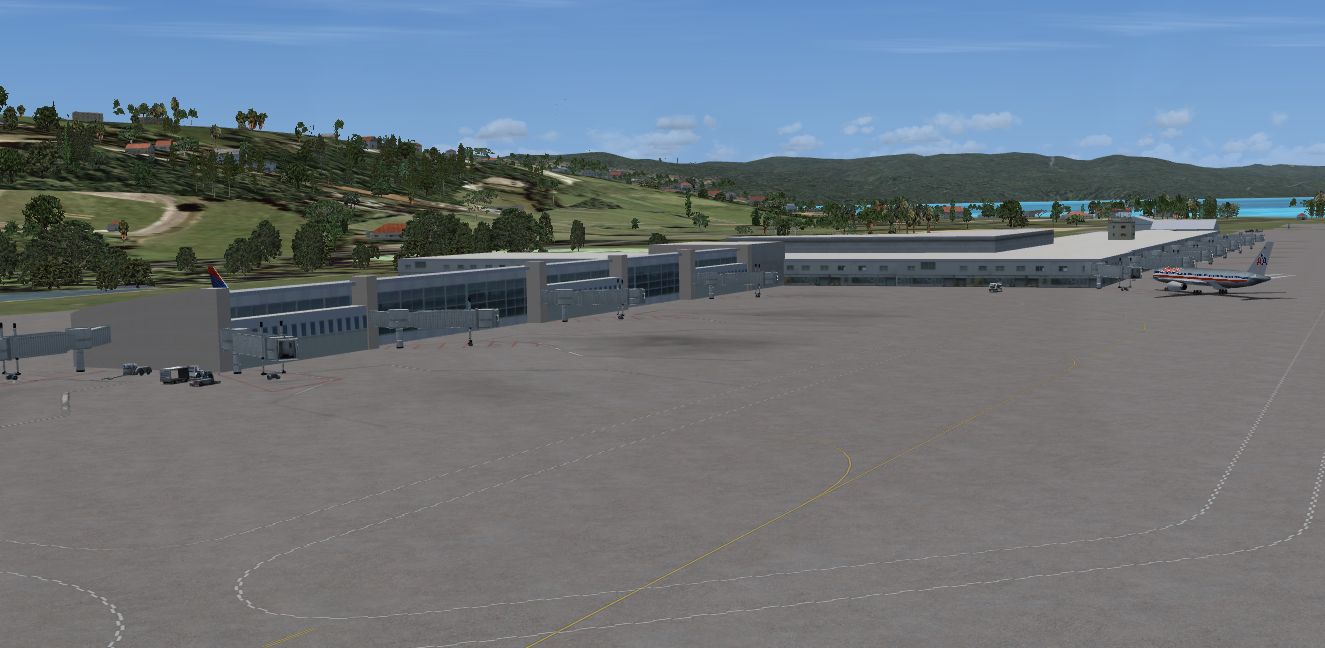 Fsx Montego Bay Airport Scenery By: Art Poole Description: Scenery For Sangster Internatio