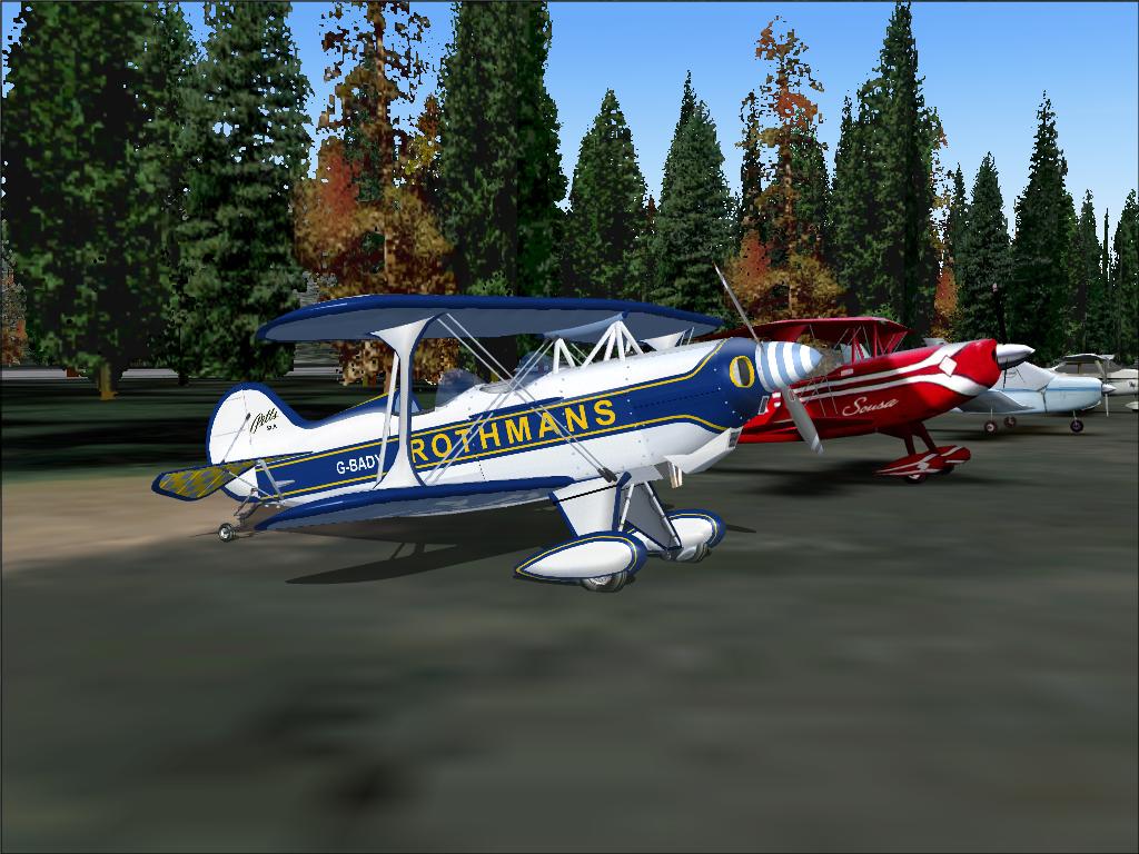 New Model Pitts S2A 1.0 The Presented/Displayed Model With Standard Mobile Parts, 2D Panel