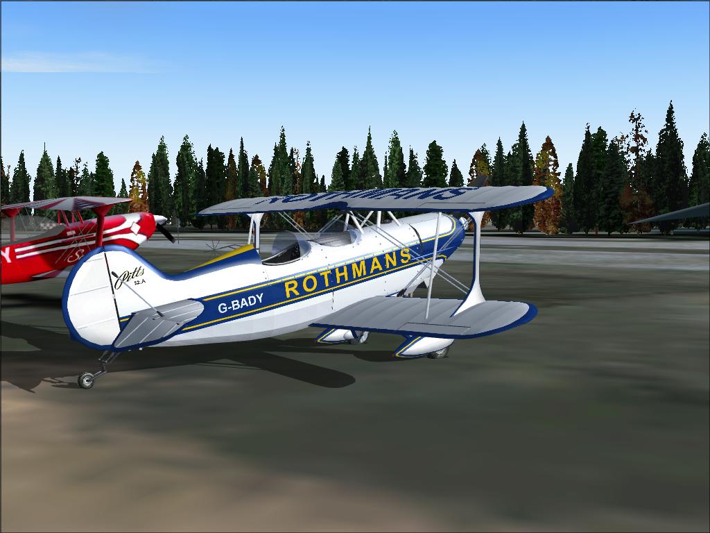 New Model Pitts S2A 1.0 The Presented/Displayed Model With Standard Mobile Parts, 2D Panel