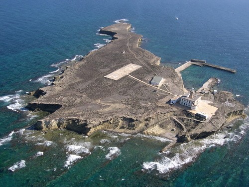 Fsx Isla De Alboran Situated Approximatively Mid Distance Between Spain And Morrocco, The — 1