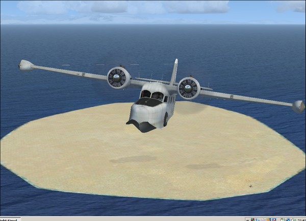 Fsx Isla De Alboran Situated Approximatively Mid Distance Between Spain And Morrocco, The