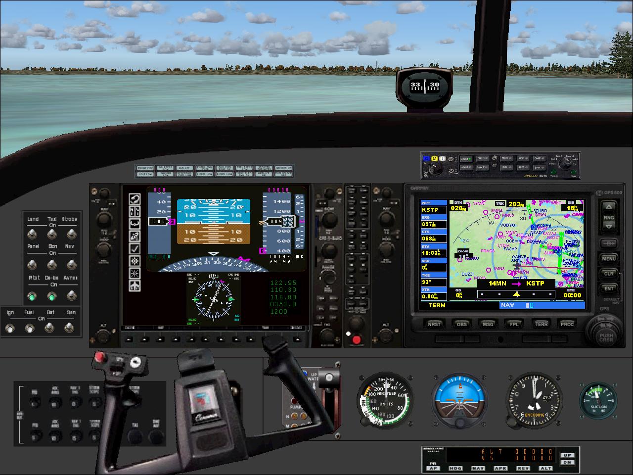Fs2004 Cessna 208B Grand Caravan Panel V1