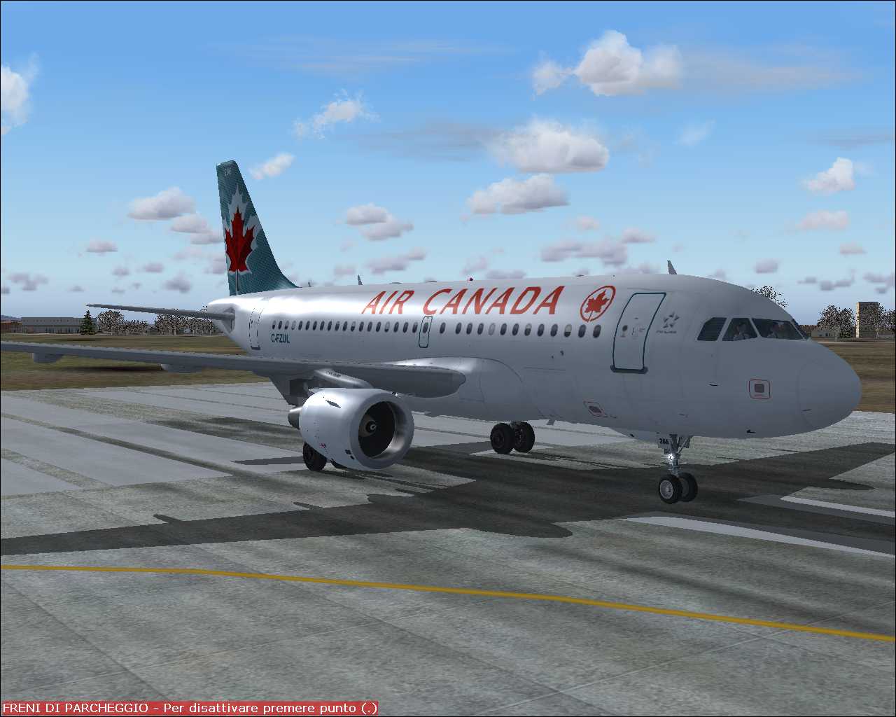 Project Airbus Air Canada C-Fzul Livery By Umberto Ghislanzoni