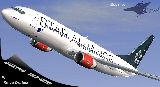 Kittyhawk Star Alliance 737-800 For Fs2004, Which Includes All Parts Animated; Wheels, Ail
