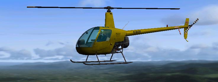 Microsoft Robinson R22 G-Byzp Textures A Repaint Of The Msfs Default Robinson R22 Beta Hel
