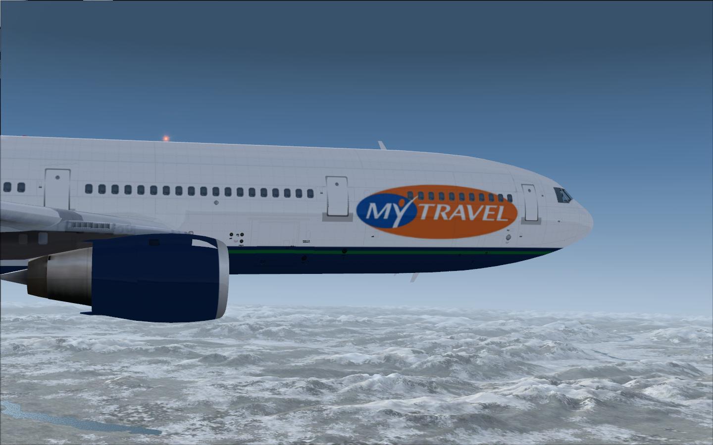 Sga Dc-10-30 My Travel G-Byda Fsx , Uses Msfs Default 737-800 Panel And Sounds Textures Re