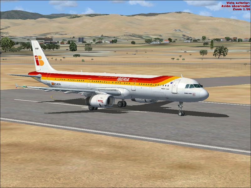 Iberia Textures Repaint Of The Fsx Msfs Default Airbus A321 File From Luis Lopez Artero Lu — 1