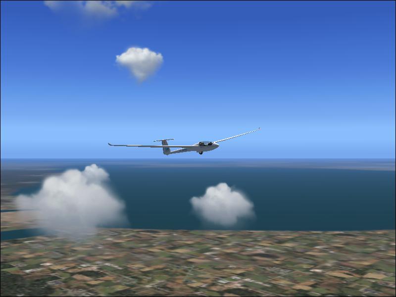 Fsx/2004/Fs2002 Whole Louisiana ,Soaring Scenery This File Adds Thermals Lifts To Gliders