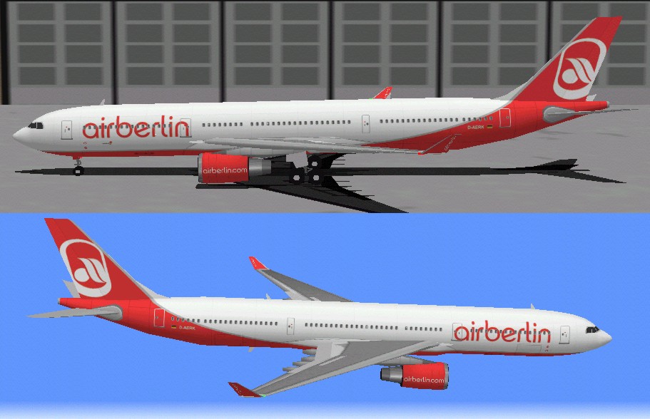 Flightsim Fs2004/Fs98 Air Berlin Airbus A330-300 Flightsim Fs2004/Fs98 Air Berlin Airbus A