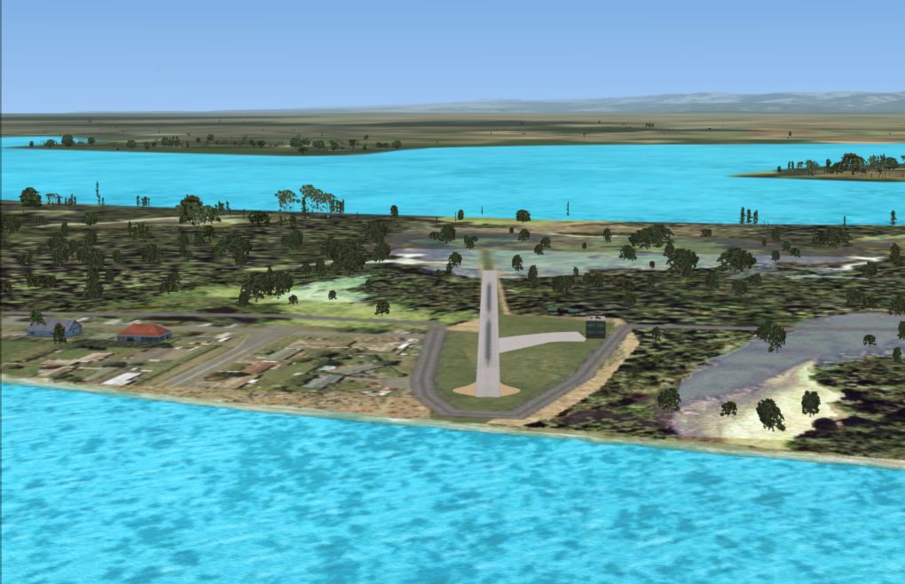 Fsx Placencia Municipal Airport, Belize By Alf B