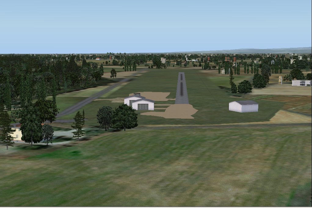Fsx Big Creek Airport, Savannah, Belize By Alf B