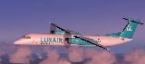 Fs2004 Aircraft Dash8-Q400 In The Colours Of Luxair All New Model Designed By Robert Versl