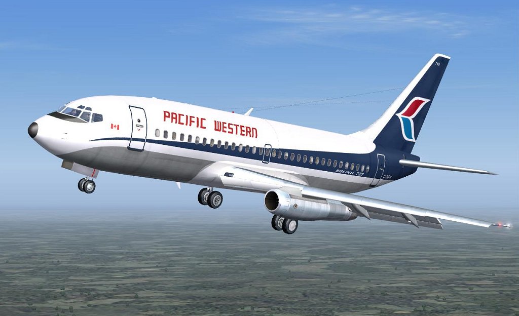 Kittyhawk 737-200 Danair Repainted By Andy Medley Model By Ffx With Flight Dynamics By Mik