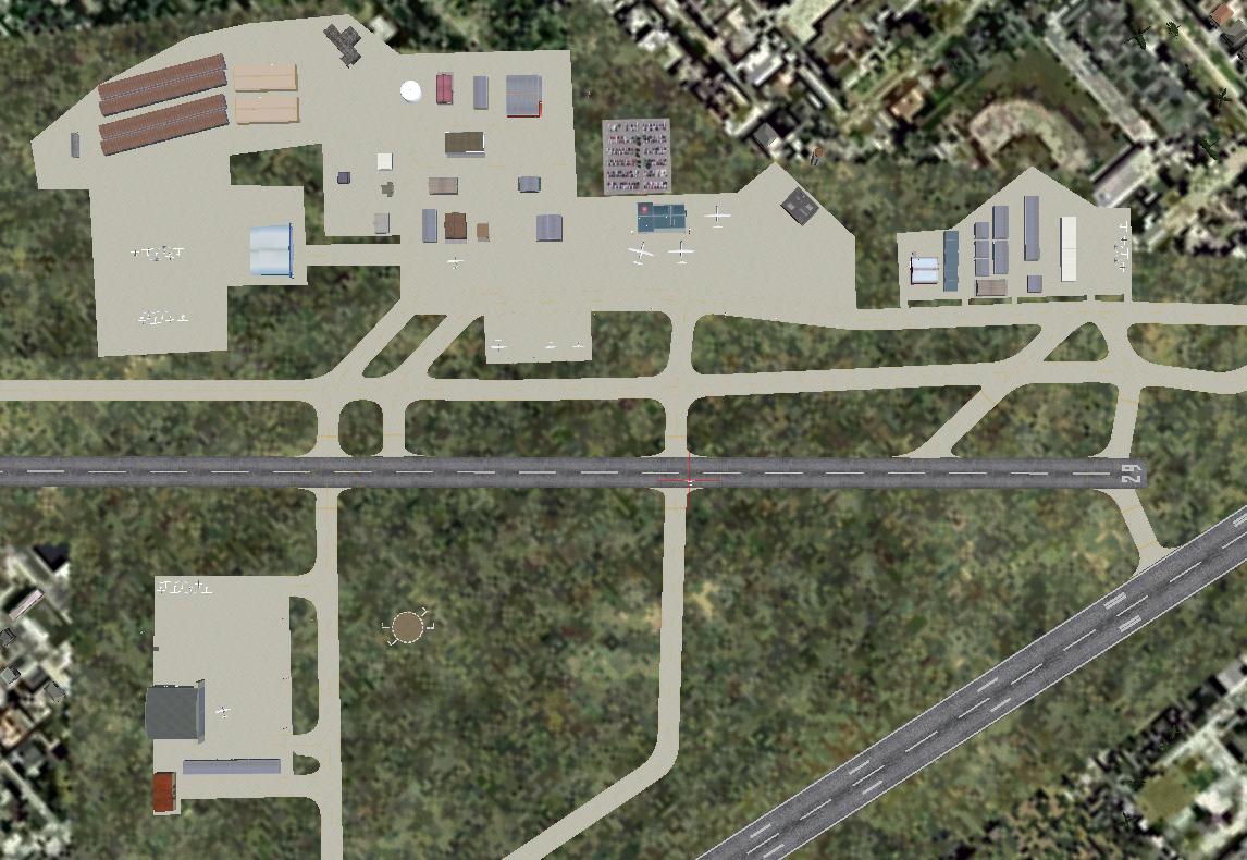 Lewiston-Nez Perce County Airport For Flightsim Fs2004/Fs9 Created By Sidney Schwartz Usin — 1