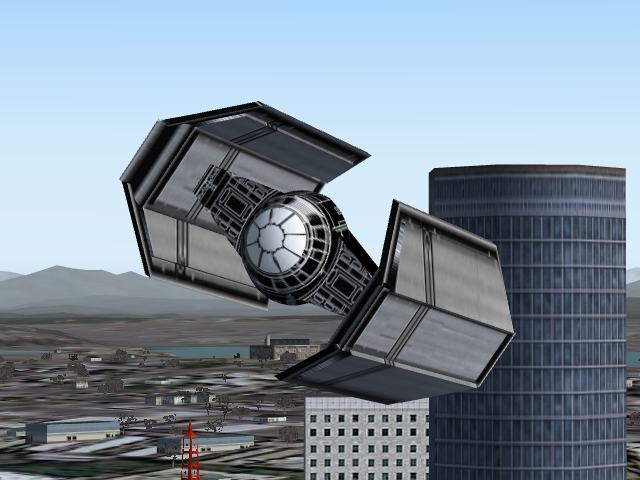 5 Tie Fighters For Fs2002/2004 ©Phil ( Philguitarist_At_Gmail.com ) 1.Bomber Tie (1St Vers