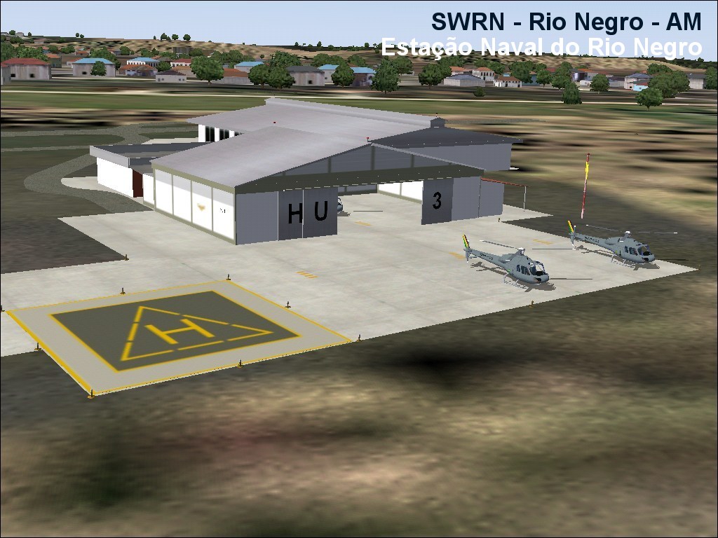 Scenery Of The Naval Air Bases – Marinha - Brazil For Fs2004 (Only) - Sbes - Base Aérea Na
