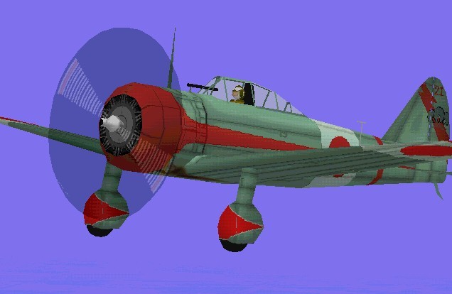 Combat Flight Simulator Type97 Ija Fighter(Ki-27)