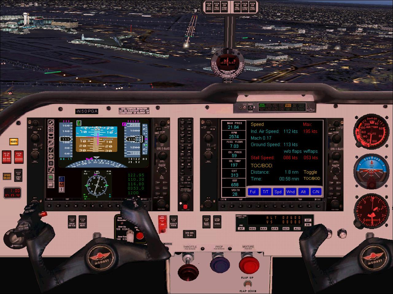 Fs2004 Mooney Glass Panel V1 — 1