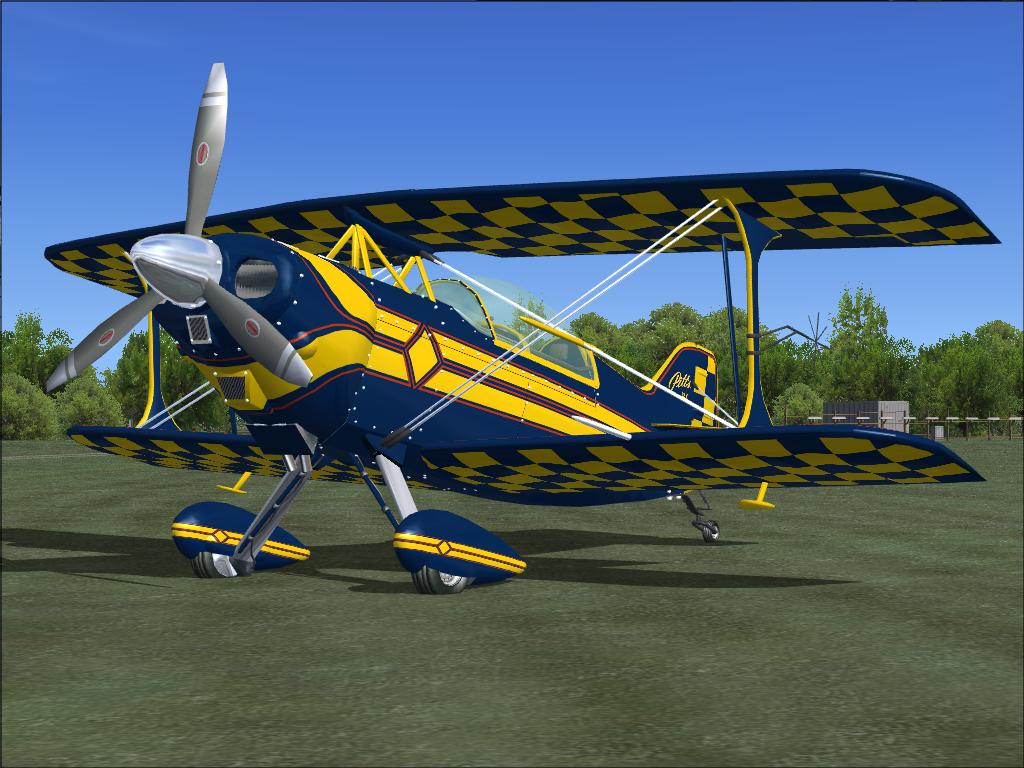 By F&L Designer New Model Pitts S2C 1.0 The Presented/Displayed Model With Standard Mobile — 1