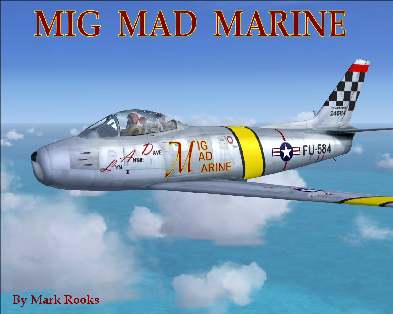 This Is A Textures Repaint Kirk Olssons F-86 Sabre Jet Updated For Fsx And Repainted In Ko