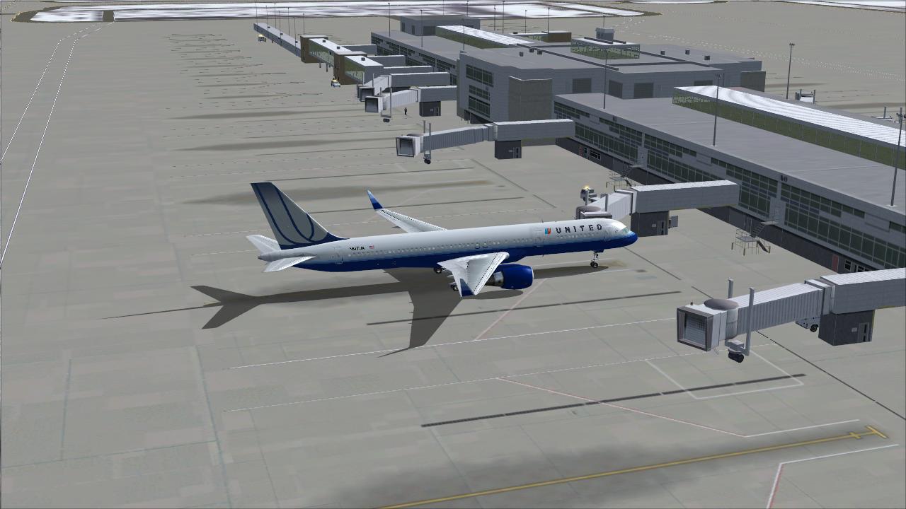 Pss 757-200 Pw Overwing Exits +Winglets Ual Nc