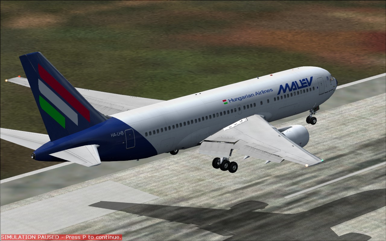 Project Opensky Malev 767-200Er V4.0 ( Ha-Lhb ) Semi-Picturereal, 32 Bit Textures By Endre