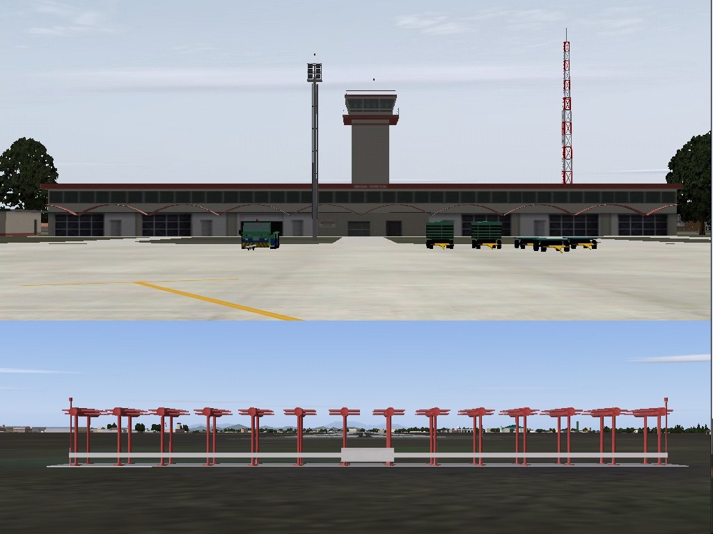 Scenery V2 Of The Boa Vista International Airport – Sbbv – Roraima – Brazil For Fs2004 Thi — 1