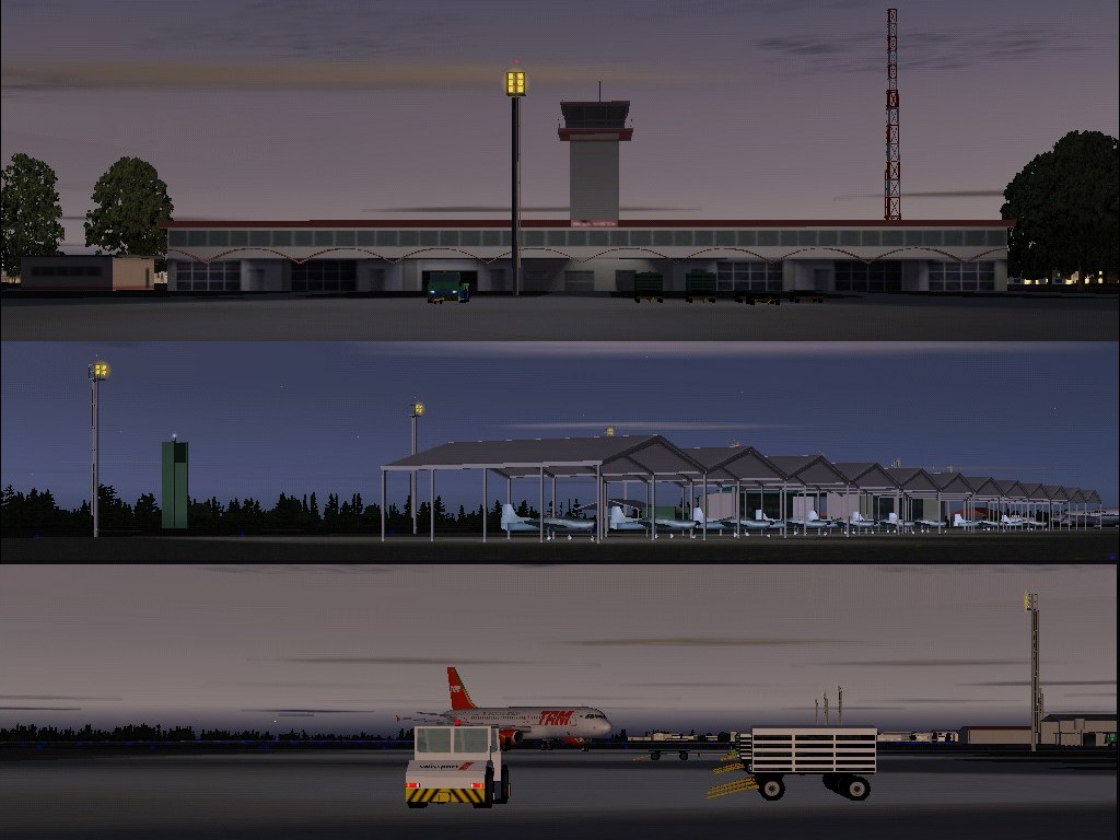 Scenery V2 Of The Boa Vista International Airport – Sbbv – Roraima – Brazil For Fs2004 Thi