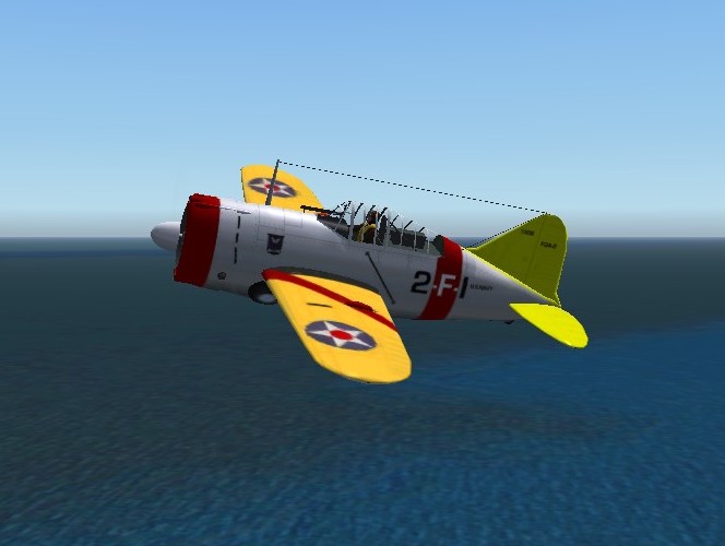 Fs2004/Fsx Brewster Buffalo F2A3 Shipboard Fighter — 1