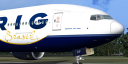 Project Opensky Boeing 777-200 V2 For Fs2004/Fsx Varig Brazilian Airlines Pp-Vre Copyright