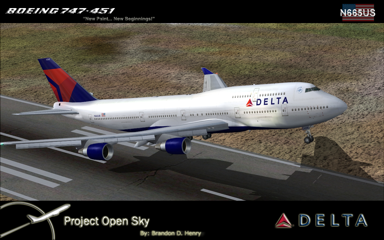 Project Opensky 747-400 V4 — 1