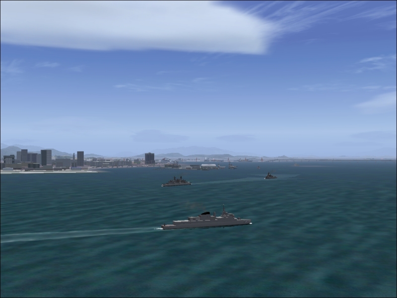 Fs2004 – Project Bn Ai (Traffic Of Warships Of The Brazilian Navy) - Rio De Janeiro — 1