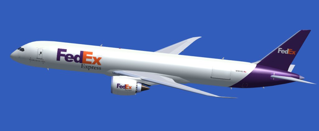 Boeing 787-900F For Fs2004/Fsx Credits: Model Design And Paint By: Camil Valiquette
