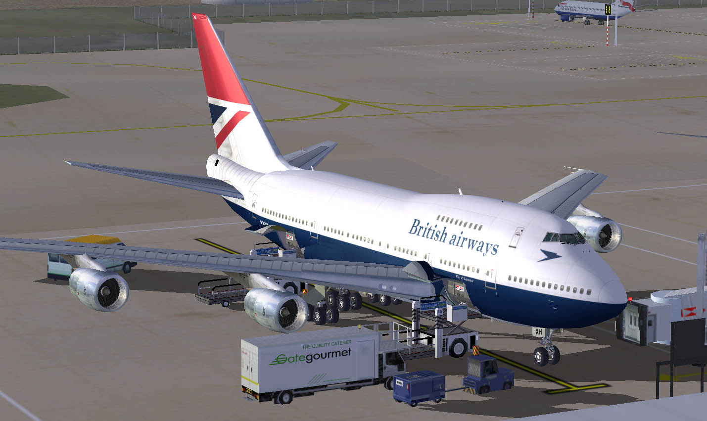Project Opensky - Boeing 747Sp British Airways Rt Passenger V1 For Fs2004 Exclusively Copy — 1