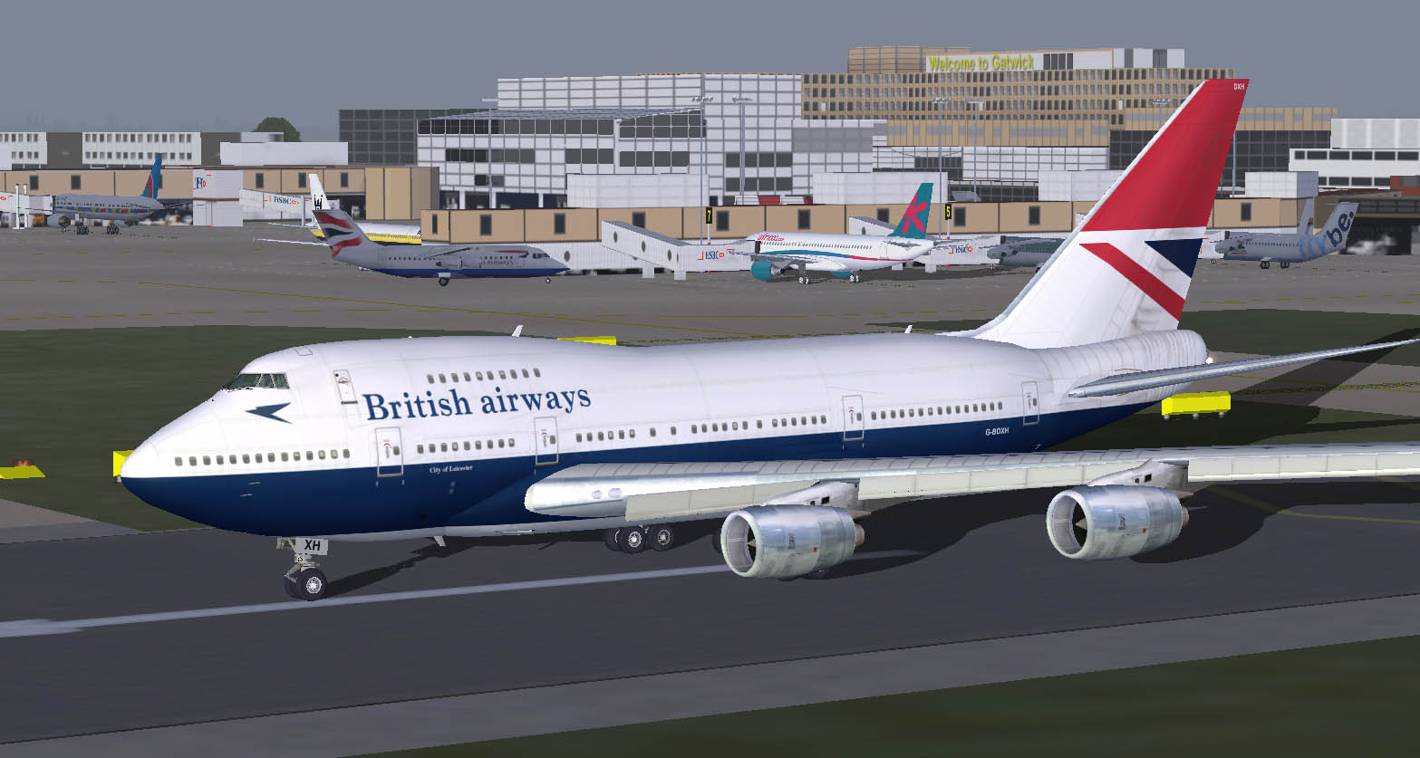 Project Opensky - Boeing 747Sp British Airways Rt Passenger V1 For Fs2004 Exclusively Copy
