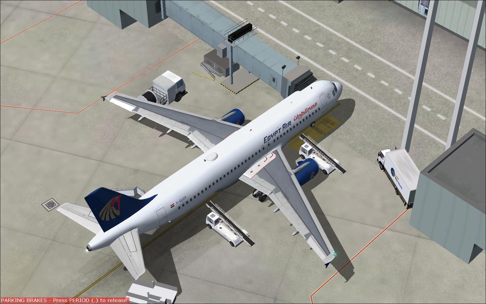 Airbus A320-232 Egypt Air Project Airbus This Is Repaint For Project Airbus A320 Egyptair — 1