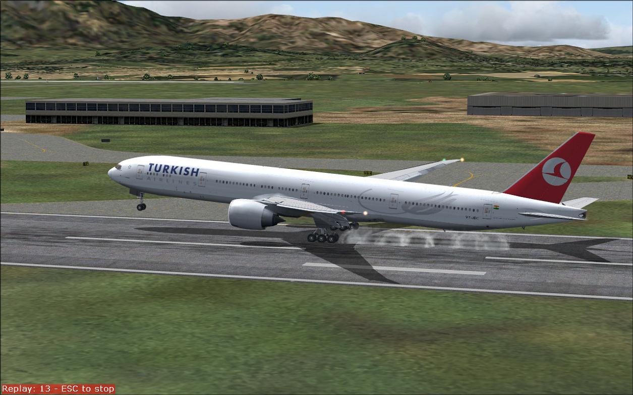 Project Opensky Boeing 777-300 V2 For Fs2004/Fsx B777-300Er Turkish Airlines - Vt-Jee Copy