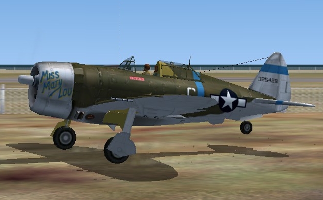 Fs2004/Fsx P47 Razorback When, In January 1943, The Usaafs 56Th Fighter Group Arrived In T — 1
