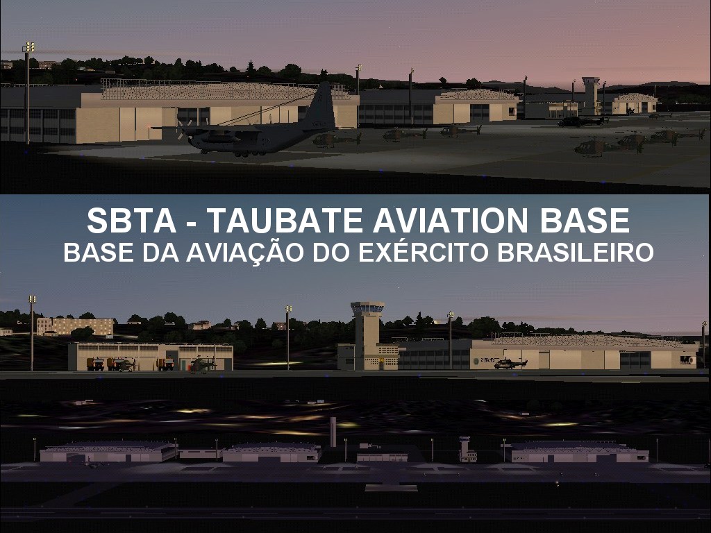 Scenery Of The Taubate Aviation Base – Sao Paulo - Brazil For Fs2004 (Only) — 1