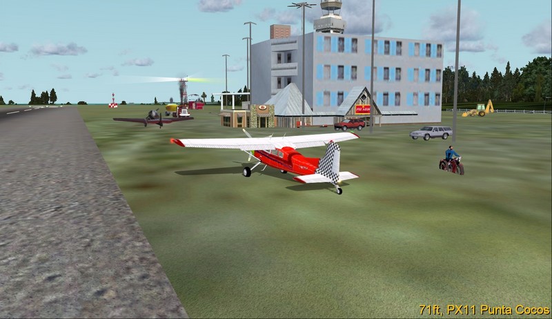 Fsx Flight Adventure Fling The Archipielago De Las Perlas...a Group Of Islands Off The Coa