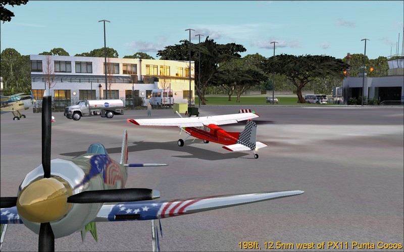 Fsx Flight Adventure Fling The Archipielago De Las Perlas...a Group Of Islands Off The Coa