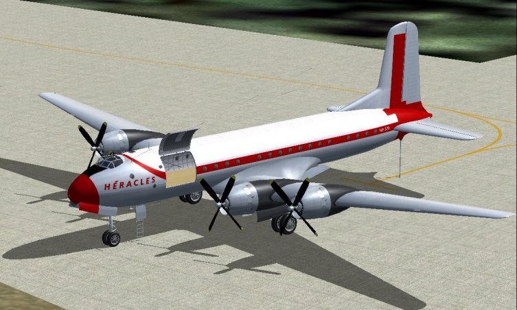 Fsx And Fs2004 Douglas C-74 Globemaster I The C-74 Was Planned During World War 2 As A Muc