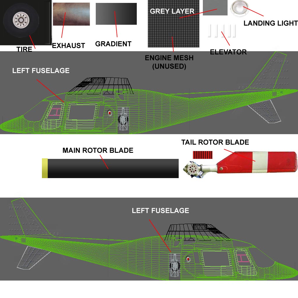 Gmax A109 Models, Textures, Panel, Sounds And Flight Dynamics By Alan Devins 180° Panel Vi