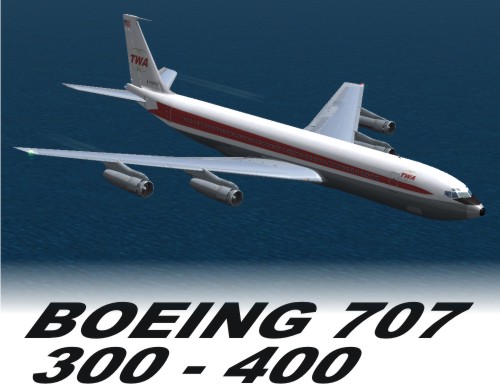 Fsx/Flightsim Fs2004/Fs9 Boeing 707 Collection (420, Vc137-C, 300/400 Passenger/Cargo)