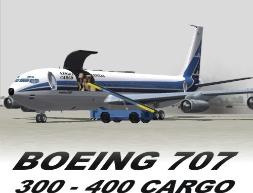 Fsx/Flightsim Fs2004/Fs9 Boeing 707 Collection (420, Vc137-C, 300/400 Passenger/Cargo)